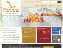 Tablet Screenshot of consolieventos.com.br